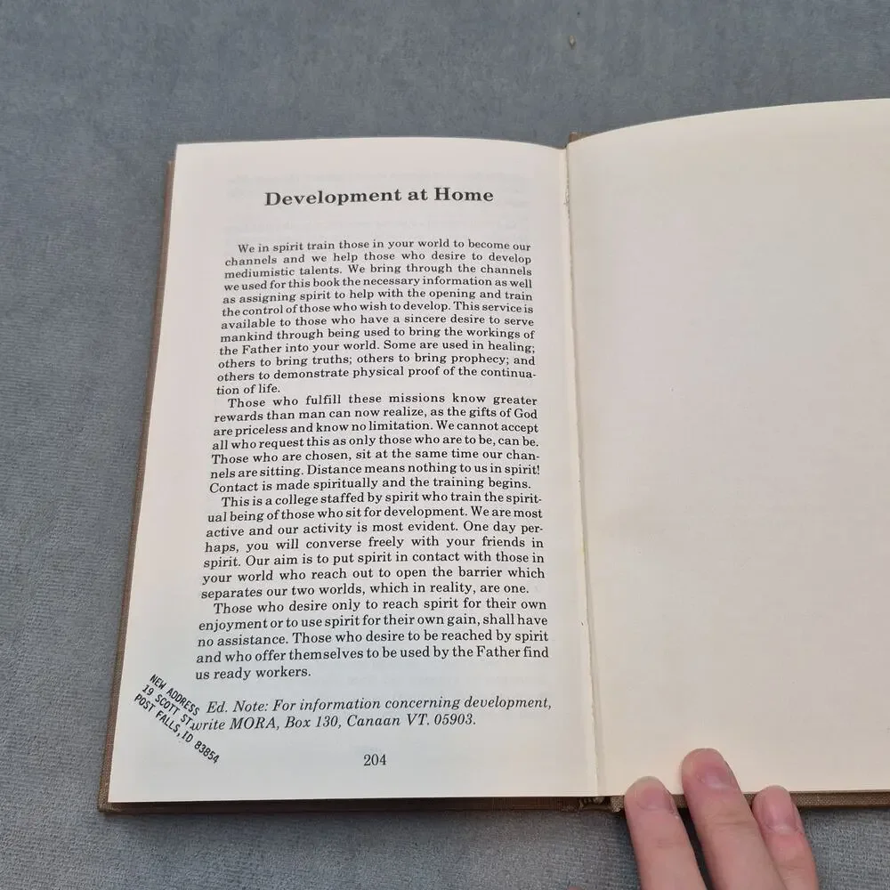 The Psychic by Vernon Overlee 1983 HC Henry Drummond Mediumship SIGNED